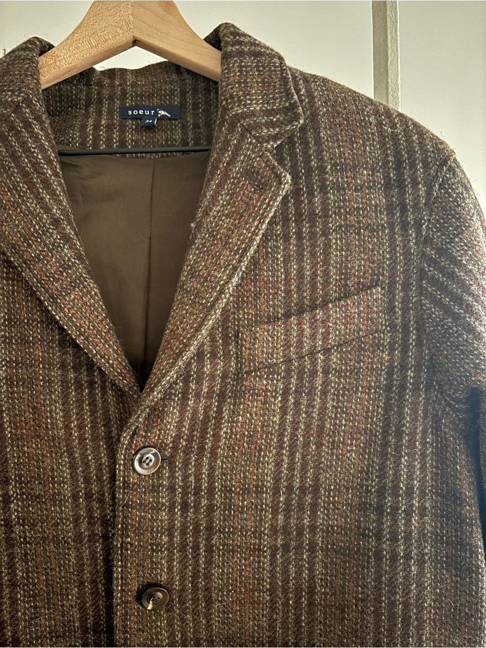 Soeur Paris brown wool blazer - Picture 4 of 9